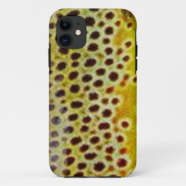 Brown Trout by PatternWear© Case-Mate iPhone Case (Back)