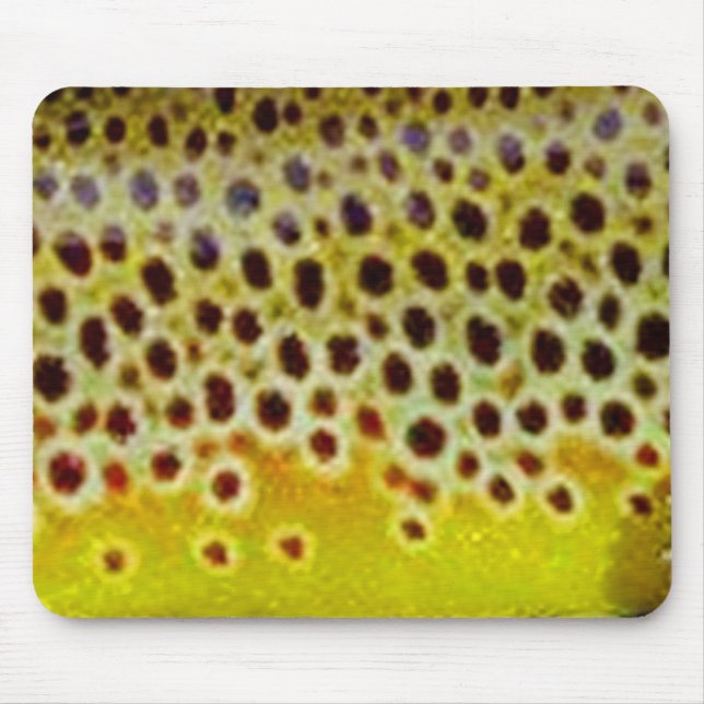 Brown Trout by PatternWear© Mouse Mat (Front)