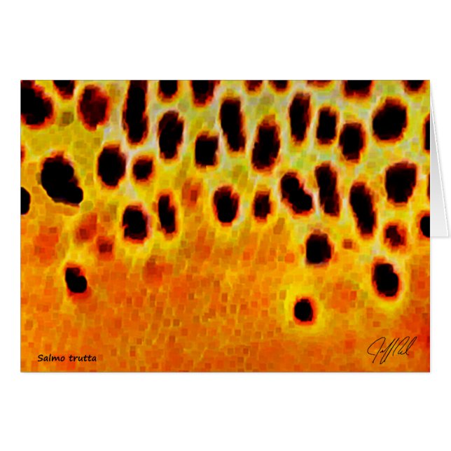 Brown Trout - Card (Front Horizontal)