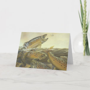 Brown Trout Card
