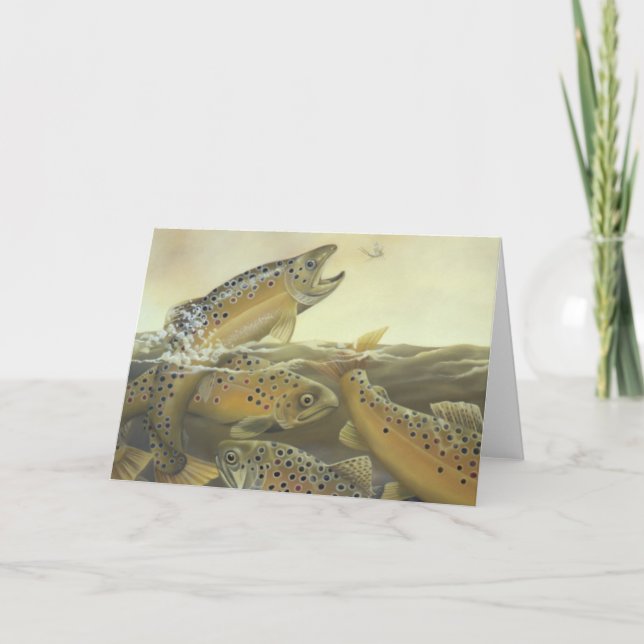 Brown Trout Card (Front)