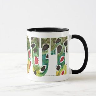 Brown Trout Design Mug