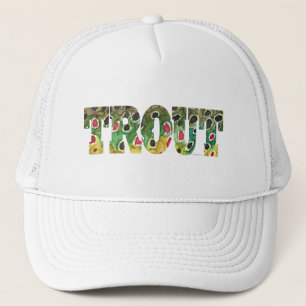Brown Trout Design Trucker Hat