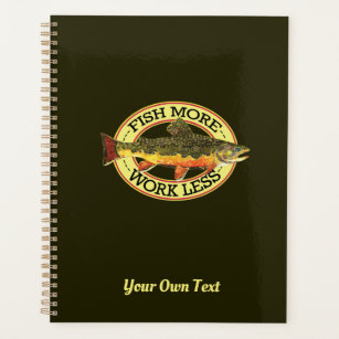 Brown Trout Fishing - Customise It! Planner