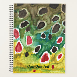 Brown Trout Fly Fishing Angler's Planner