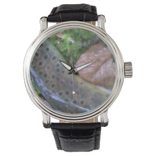 Brown trout skin,  fly fishing watch