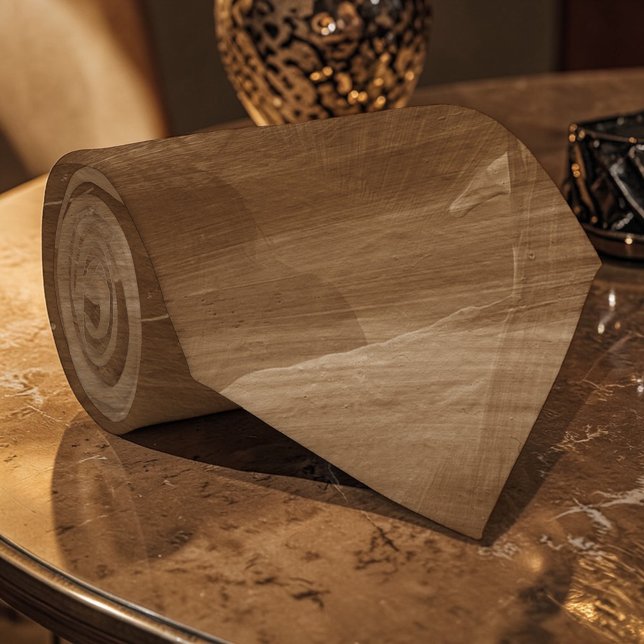 Brown Watercolor Custom Necktie (Creator Uploaded)