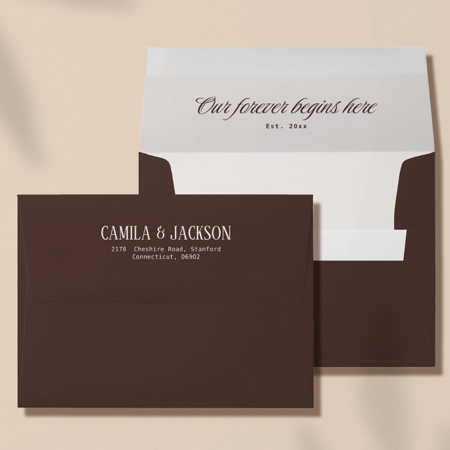 Brown Wedding Envelope (Creator Uploaded)
