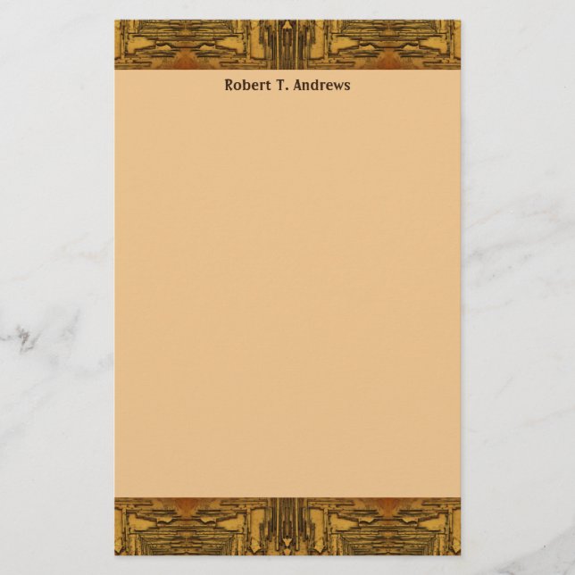 brown western stationery (Front)