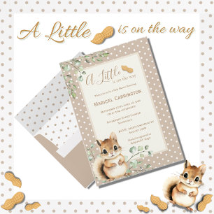 Brown & White Neutral Polkadot Envelope