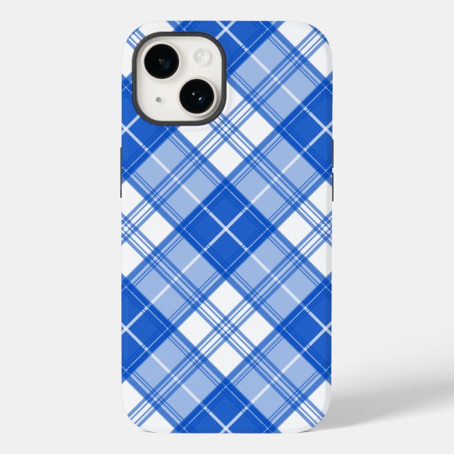 Brown White Tartan Pattern yxm0uat9 Case-Mate iPhone Case (Back)