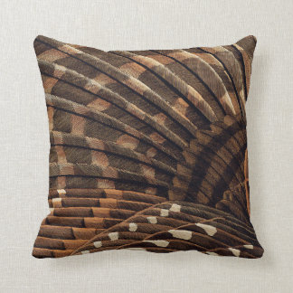 Brown Wing Detail Cushion