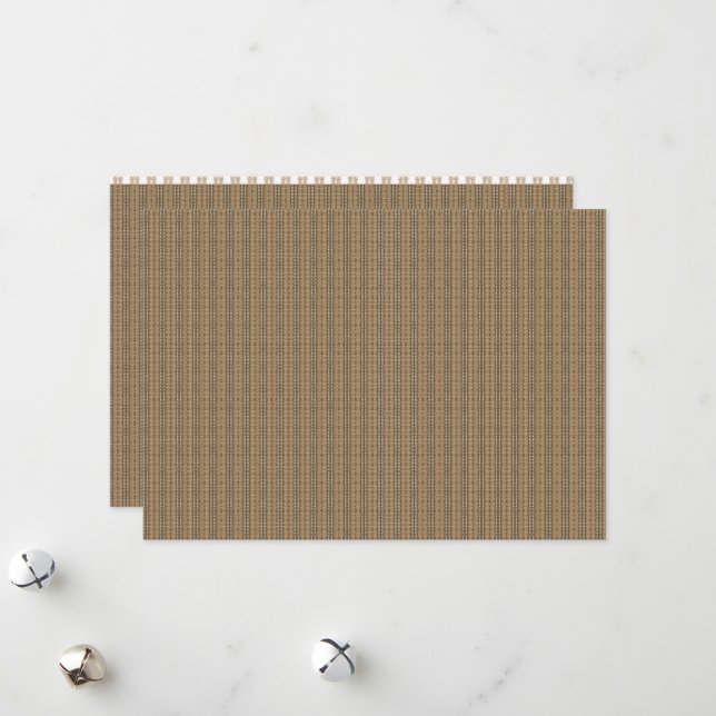 brown, wood, beige, rectangle, grey, flooring, kha holiday card (Front/Back In Situ)