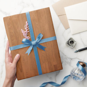 Brown Wood Digital Print 2 Wrapping Paper