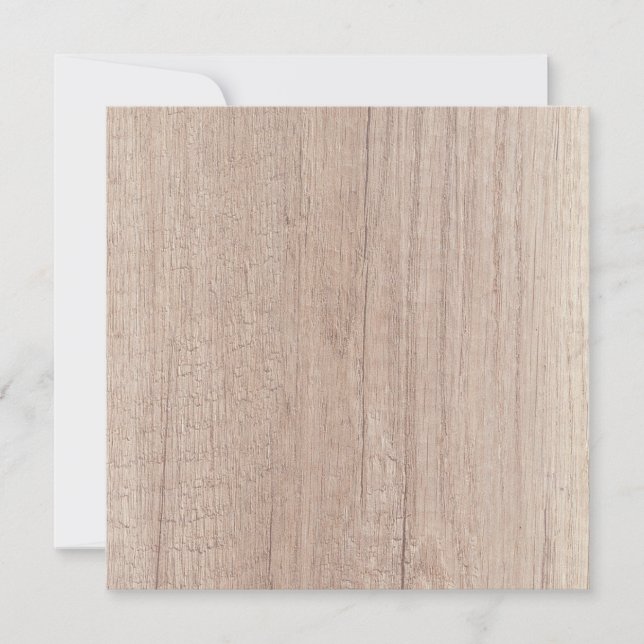 Brown Wood Look Board Elegant Blank Template (Front)