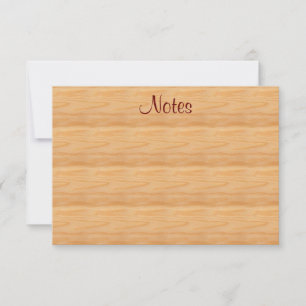 Brown Wood Look Calligraphed Script Text Template