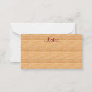 Brown Wood Look Elegant Handwriting Text Template
