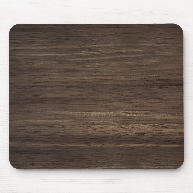 Brown Wood Mouse Mat (Front)