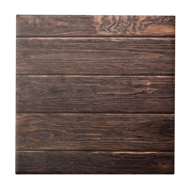 Brown Wood Wall Boards Texture Tile (Front)
