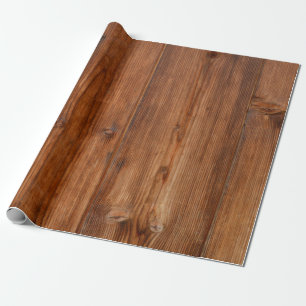 Brown Wood Wall Texture Structure Wrapping Paper