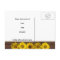 Brown Wood Yellow Sunflower Photo Save the Date