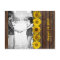 Brown Wood Yellow Sunflower Photo Save the Date
