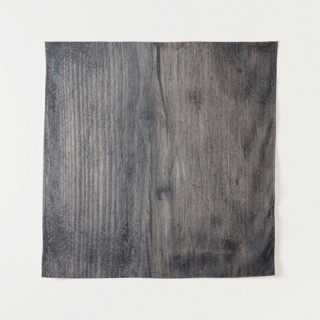 Brown wooden board tapestry (Front)