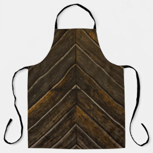 Brown wooden frame apron