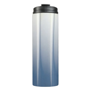 Brown wooden framed glass door thermal tumbler