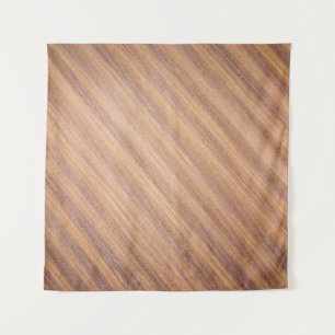 Brown wooden surface tapestry