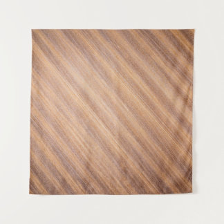 Brown wooden surface tapestry