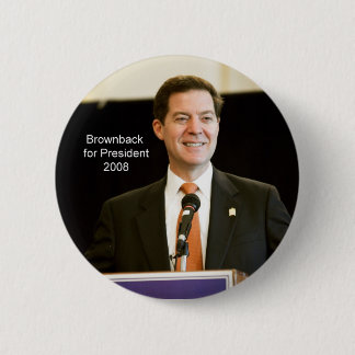 Brownback for President Button