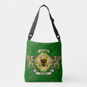 Browne Irish Shield & Celtic Cross Crossbody Bag