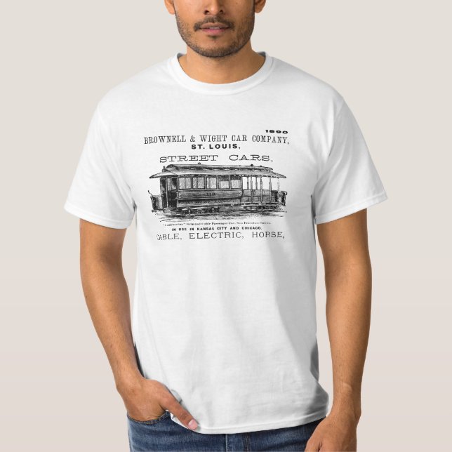 Brownell Car Company 1890 T-Shirt (Front)