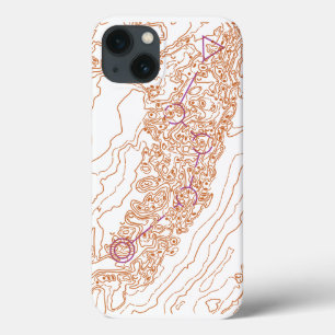 Brownell Orienteering Map iPhone 13 Case
