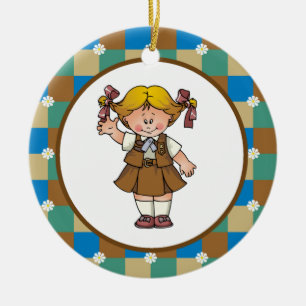 Brownie4 Ceramic Tree Decoration