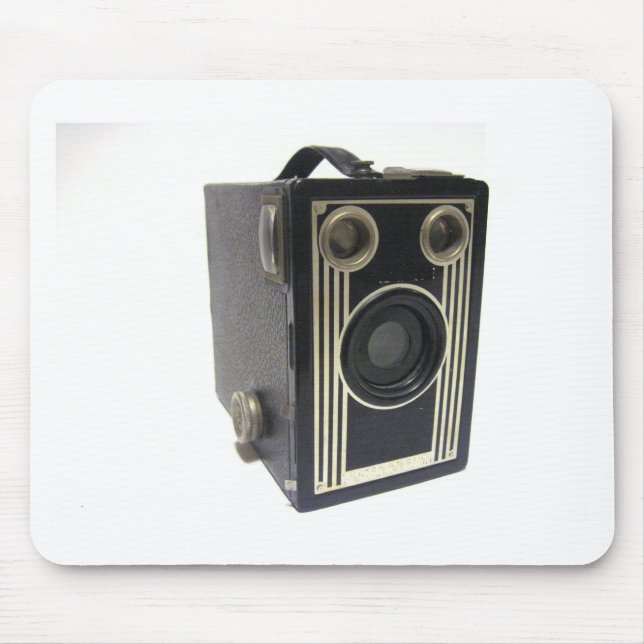 Brownie Antique Camera Mouse Mat (Front)