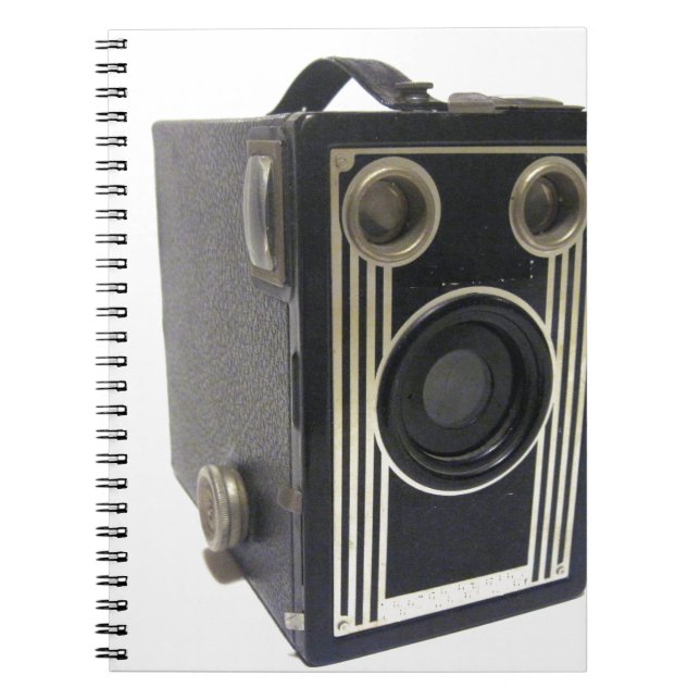 Brownie Antique Camera Notebook (Front)
