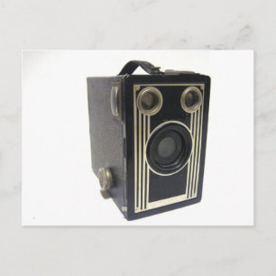 Brownie Antique Camera Postcard