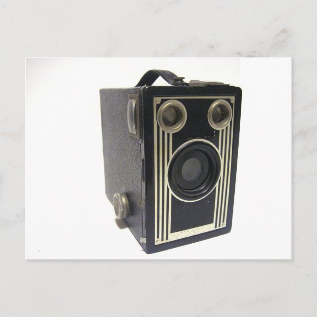 Brownie Antique Camera Postcard (Front)