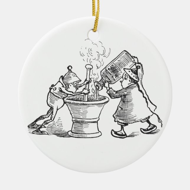 Brownie Apothecaries Ceramic Tree Decoration (Front)