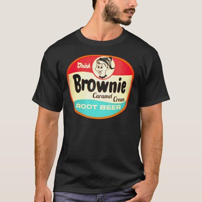 Brownie Caramel Cream Root Beer   T-Shirt (Front)