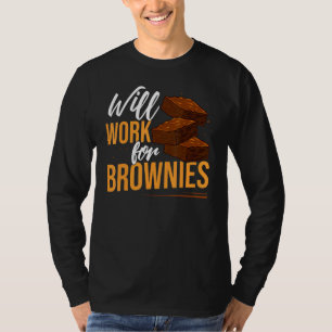 Brownie Cookie Recipe Bars Mix Keto T-Shirt