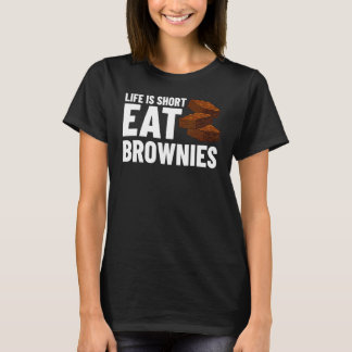 Brownie Cookie Recipe Bars Mix Keto T-Shirt