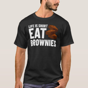 Brownie Cookie Recipe Bars Mix Keto T-Shirt