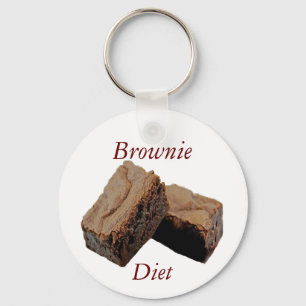Brownie Diet Key Ring