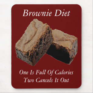 Brownie Diet Mouse Mat