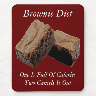 Brownie Diet Mouse Mat
