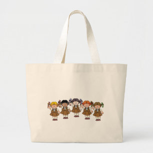Brownie Group Large Tote Bag
