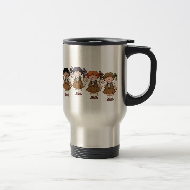 Brownie Group Travel Mug (Right)